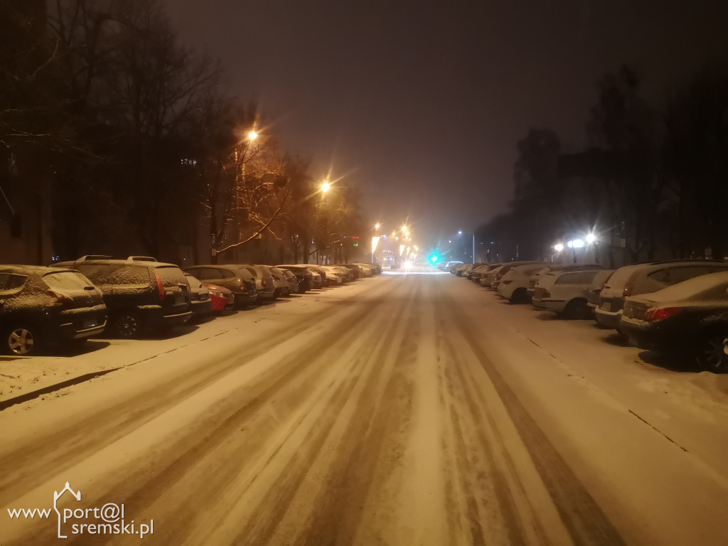 Zima w Śremie