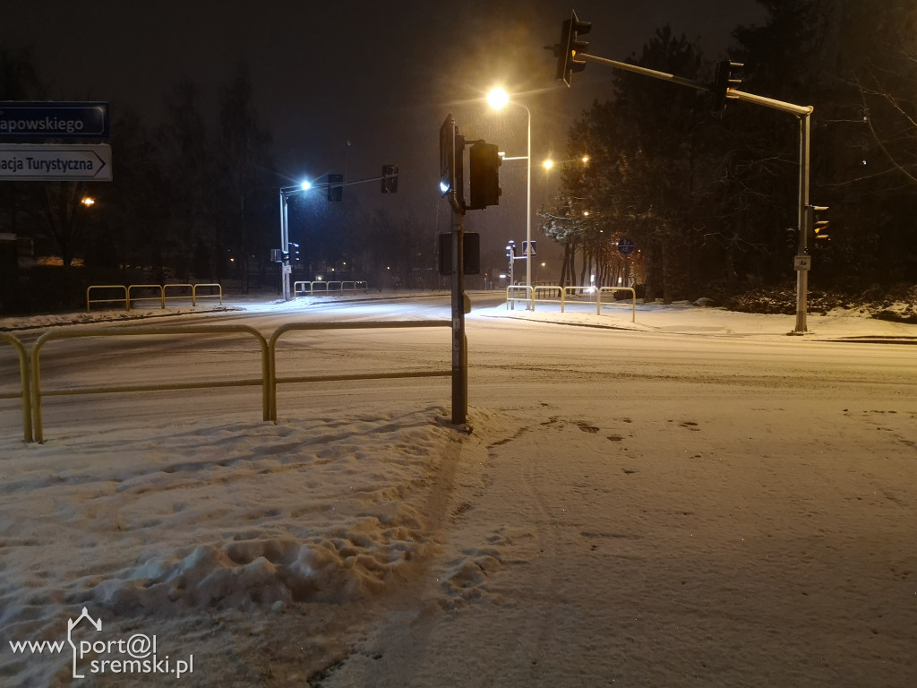 Zima w Śremie