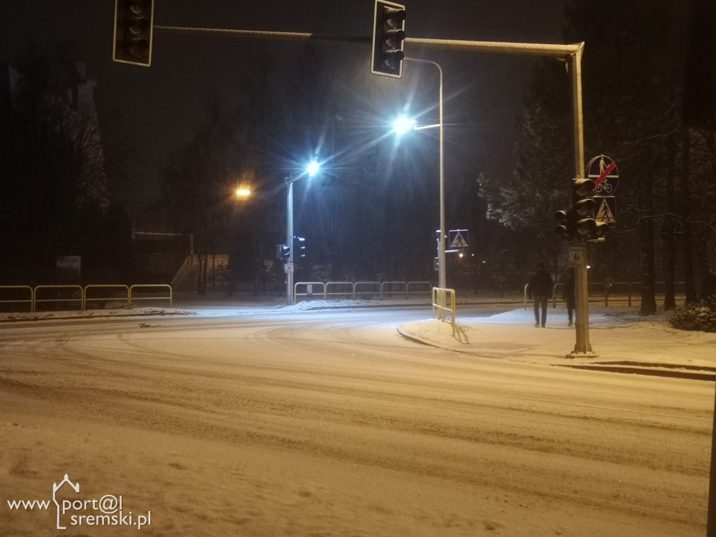 Zima w Śremie