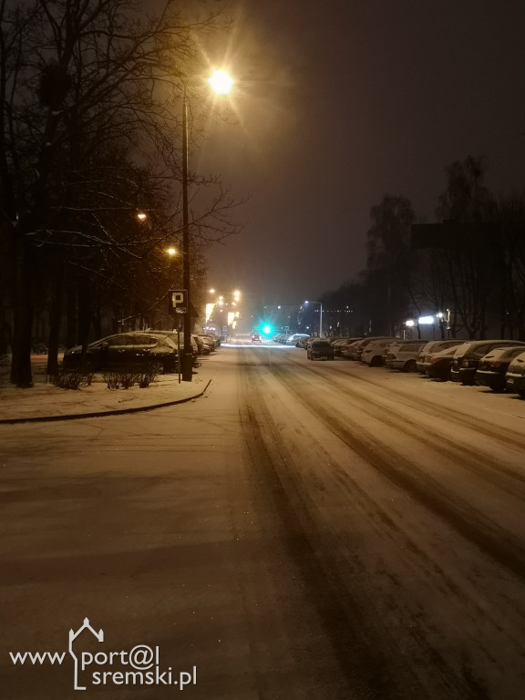 Zima w Śremie