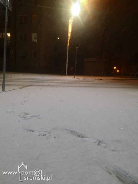 Zima w Śremie