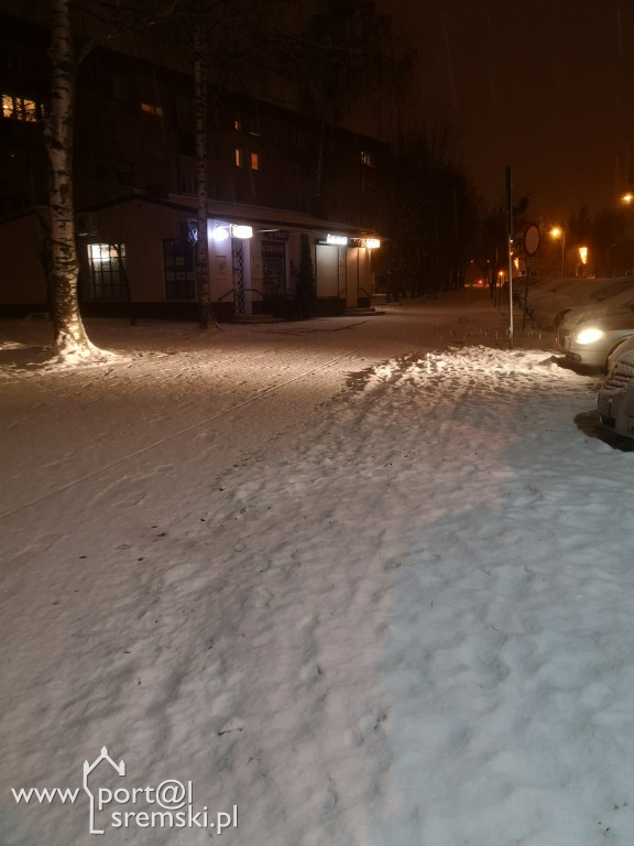 Zima w Śremie