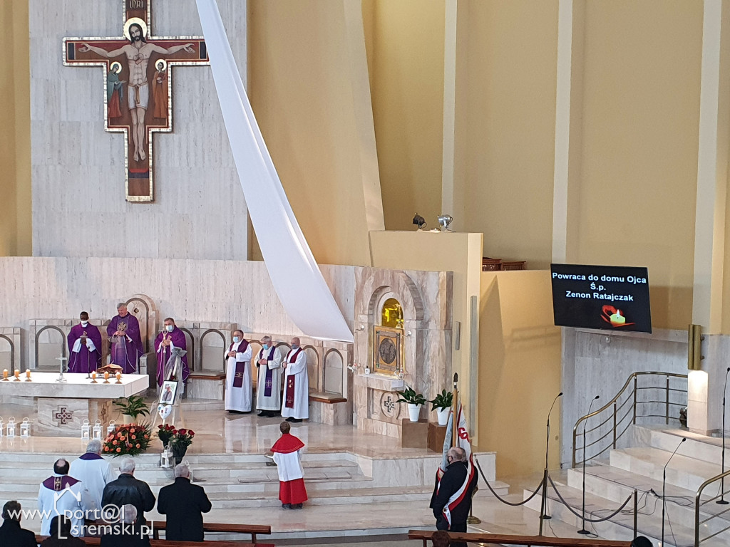 Pożegnano śp. Zenona Ratajczaka