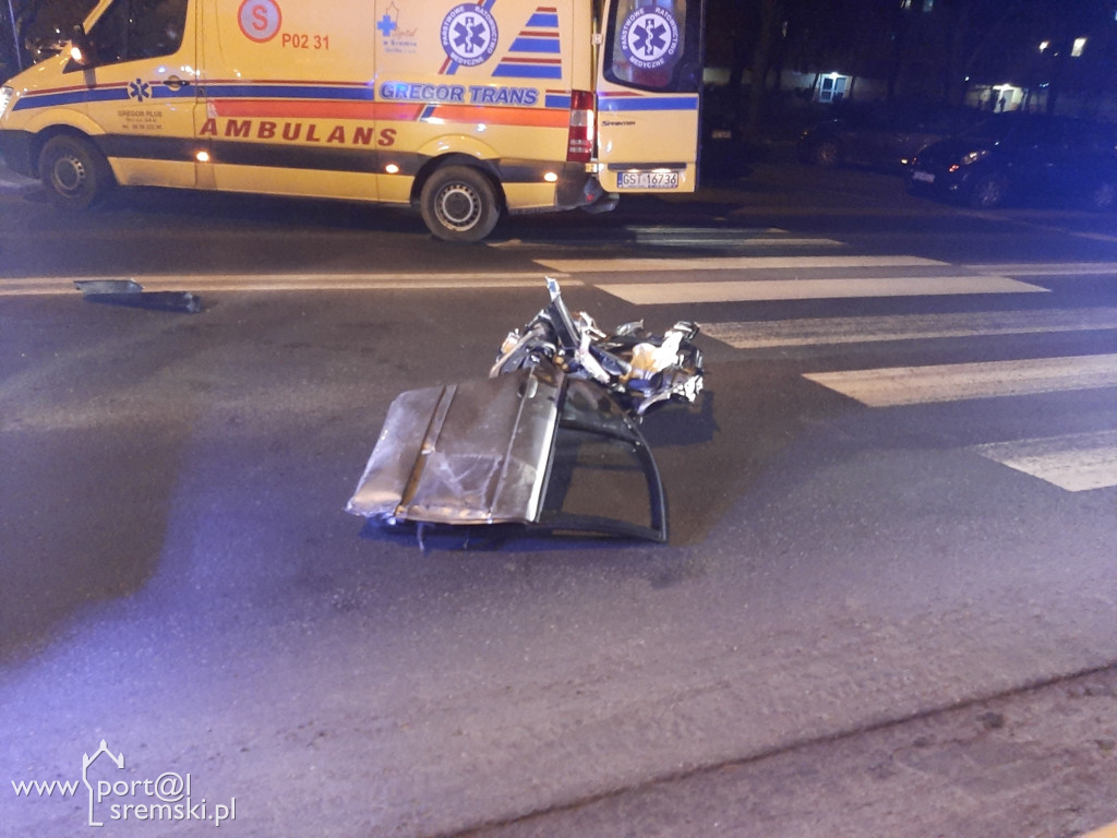 Wypadek na ulicy Grunwaldzkiej