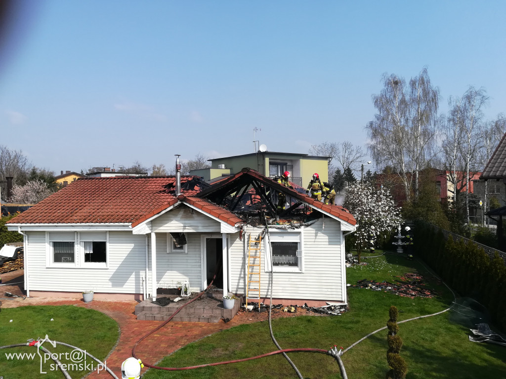 Pożar w Czempiniu