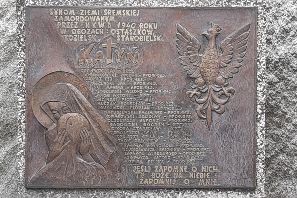 Śremianie pamiętają o Ofiarach Zbrodni Katyńskiej i dzisiaj oddają im hołd