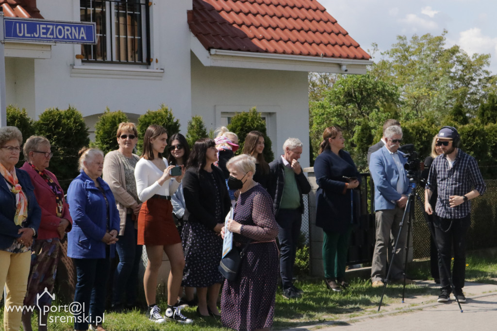 Uroczyste poświęcenie i odsłonięcie figury w Szymanowie z okazji 100. rocznicy