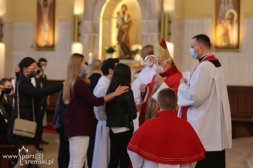 Bierzmowanie na Jezioranach