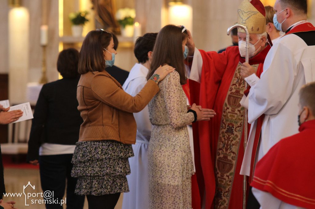 Bierzmowanie na Jezioranach