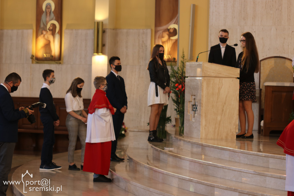 Bierzmowanie na Jezioranach