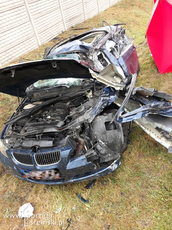 Tragiczny wypadek na drodze  Jerka - Krzywiń