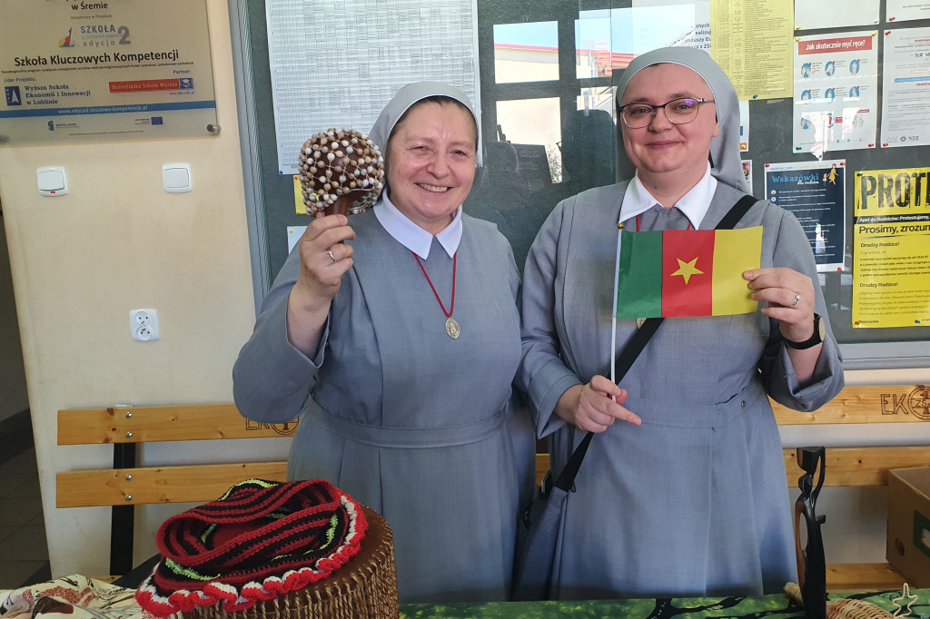 Dzisiaj CZADowy Ekonom gościł w Śremie misjonarza Pawła Kubiaka