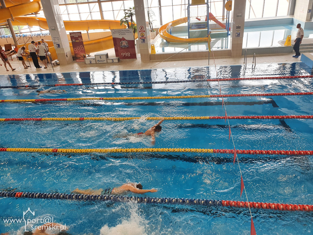 W Śremskim Sporcie odbyły się Mistrzostwa Wielkopolski PSP w Pływaniu