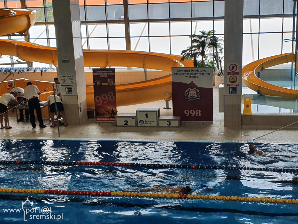 W Śremskim Sporcie odbyły się Mistrzostwa Wielkopolski PSP w Pływaniu