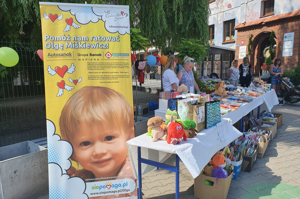 Kiermasz dla małej Olgi. Przyjdź po ciasto lub książkę i wesprzyj zbiórkę