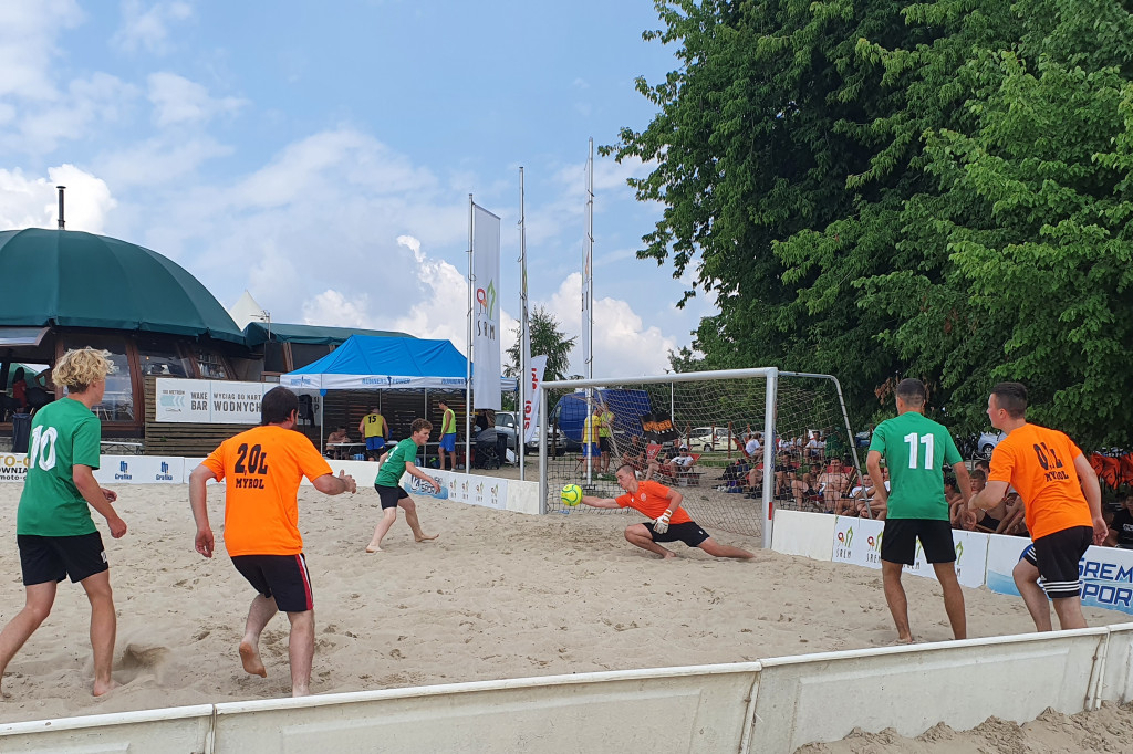 Dzisiaj gorące rozgrywki Beach Soccer na Plaży Miejskiej w Śremie