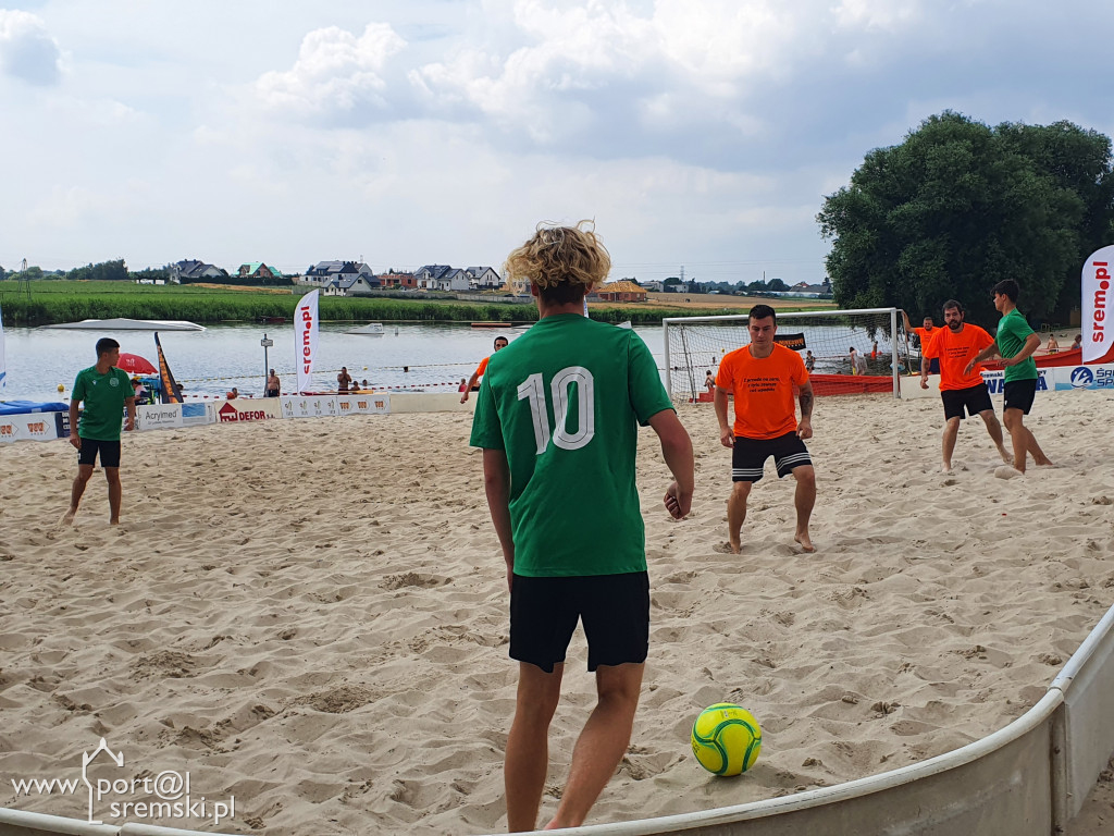 Dzisiaj gorące rozgrywki Beach Soccer na Plaży Miejskiej w Śremie