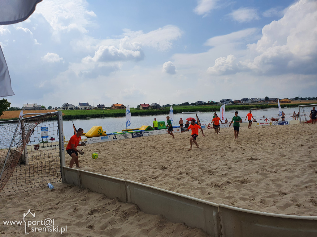 Dzisiaj gorące rozgrywki Beach Soccer na Plaży Miejskiej w Śremie