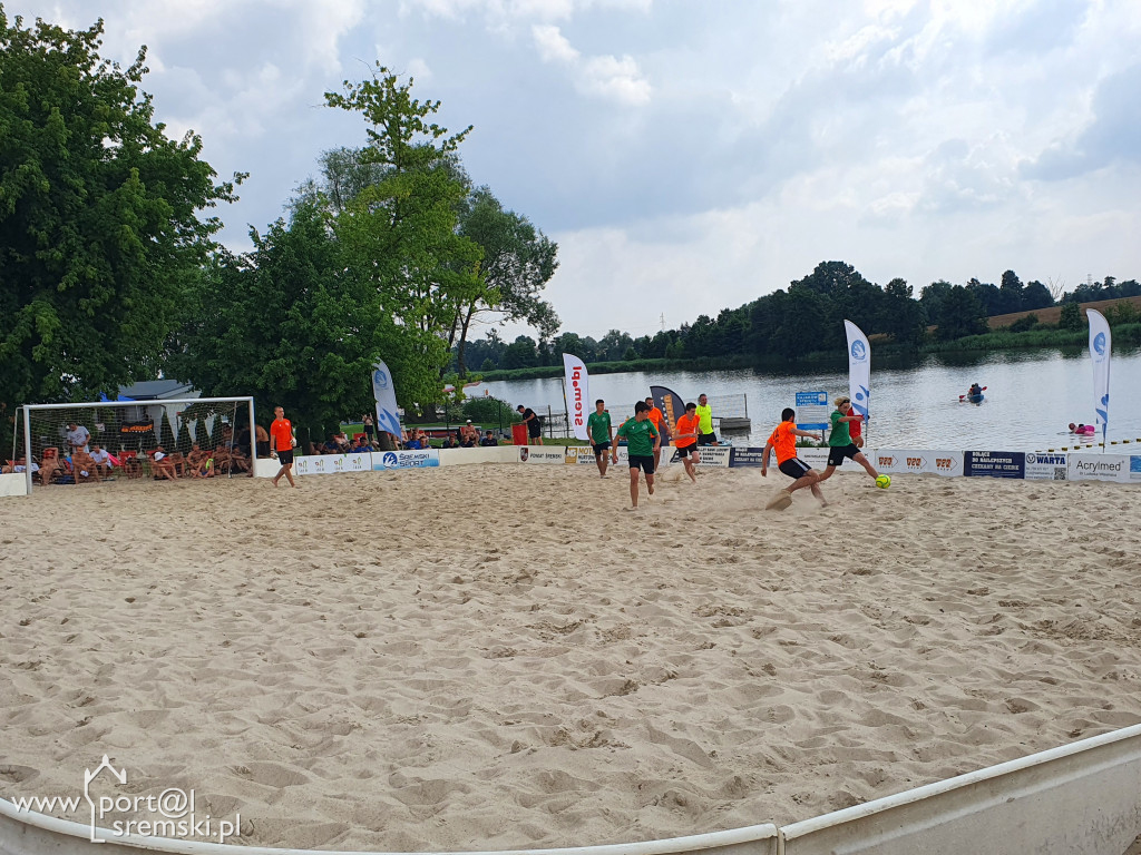 Dzisiaj gorące rozgrywki Beach Soccer na Plaży Miejskiej w Śremie