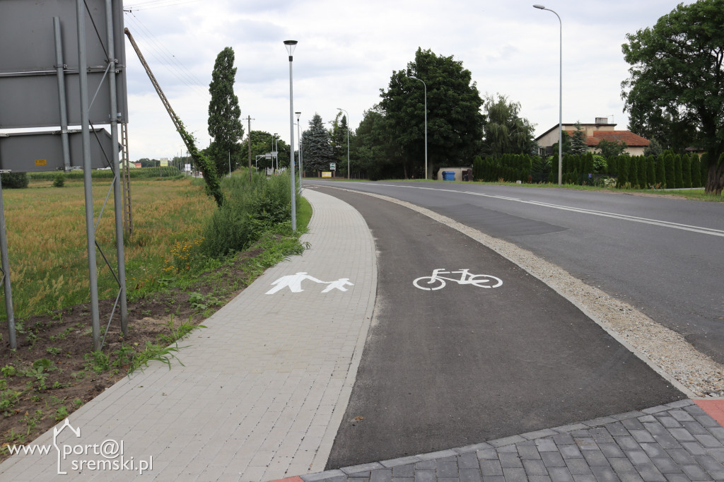 Ścieżki pieszo-rowerowe do Zbrudzewa i w kierunku Mechlina ukończone! Jak efekty?