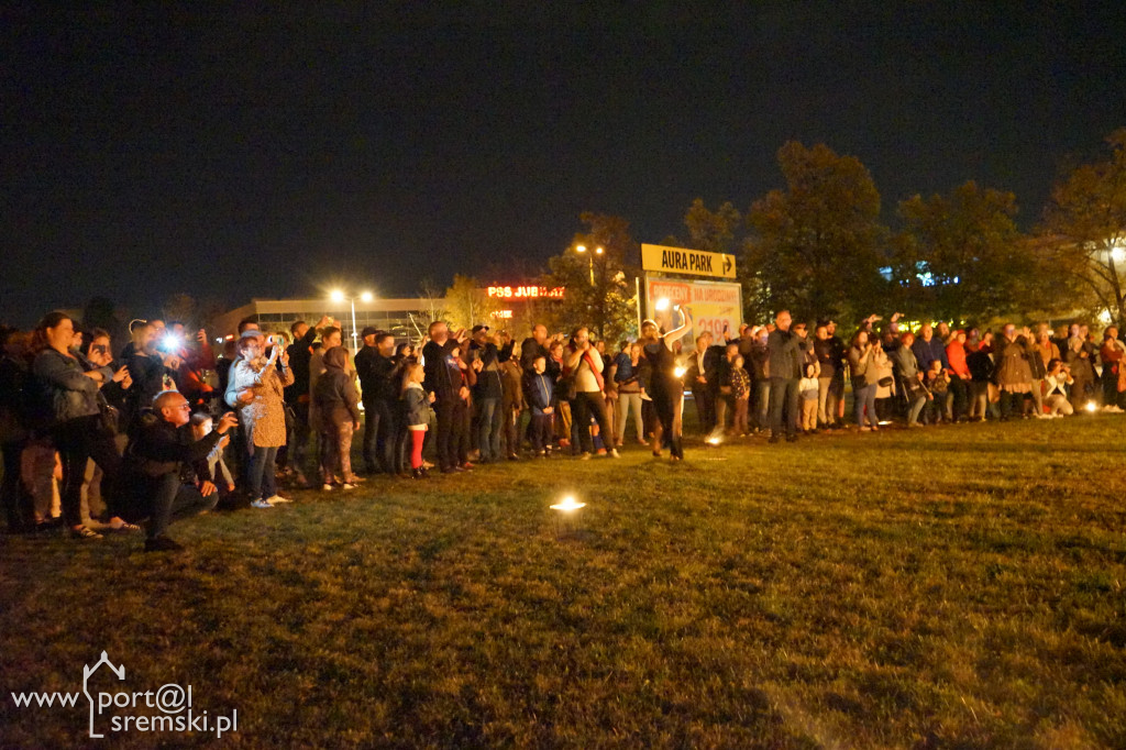 Pokaz Ognia z okazji 70-lecia Spółdzielni Mieszkaniowej