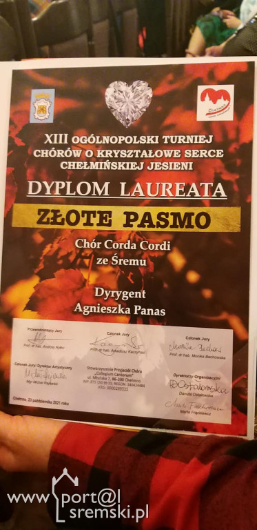 Śremskie chóry z wyróżnieniem
