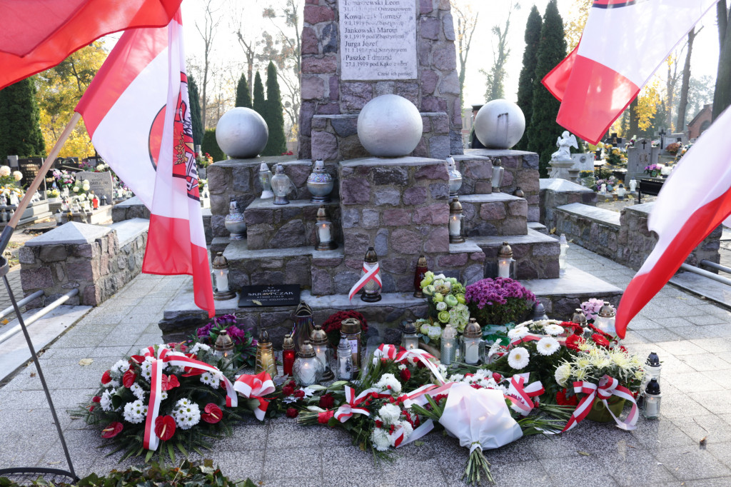 11 listopada śremianie złożyli kwiaty