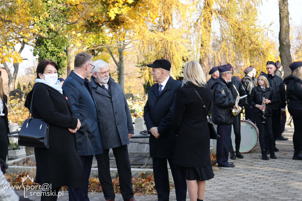 11 listopada śremianie złożyli kwiaty