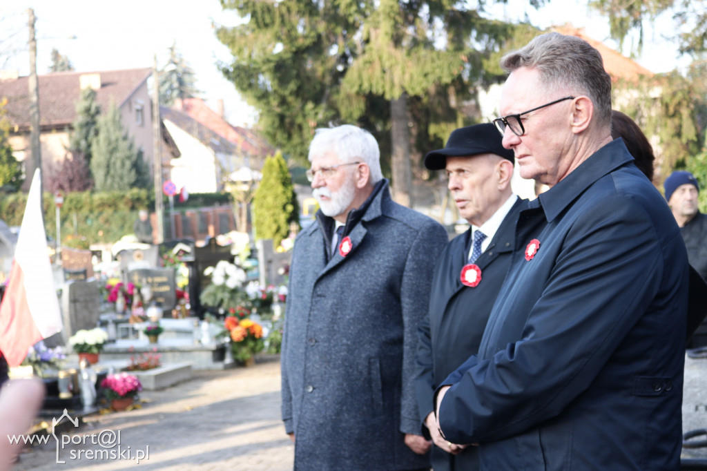 11 listopada śremianie złożyli kwiaty