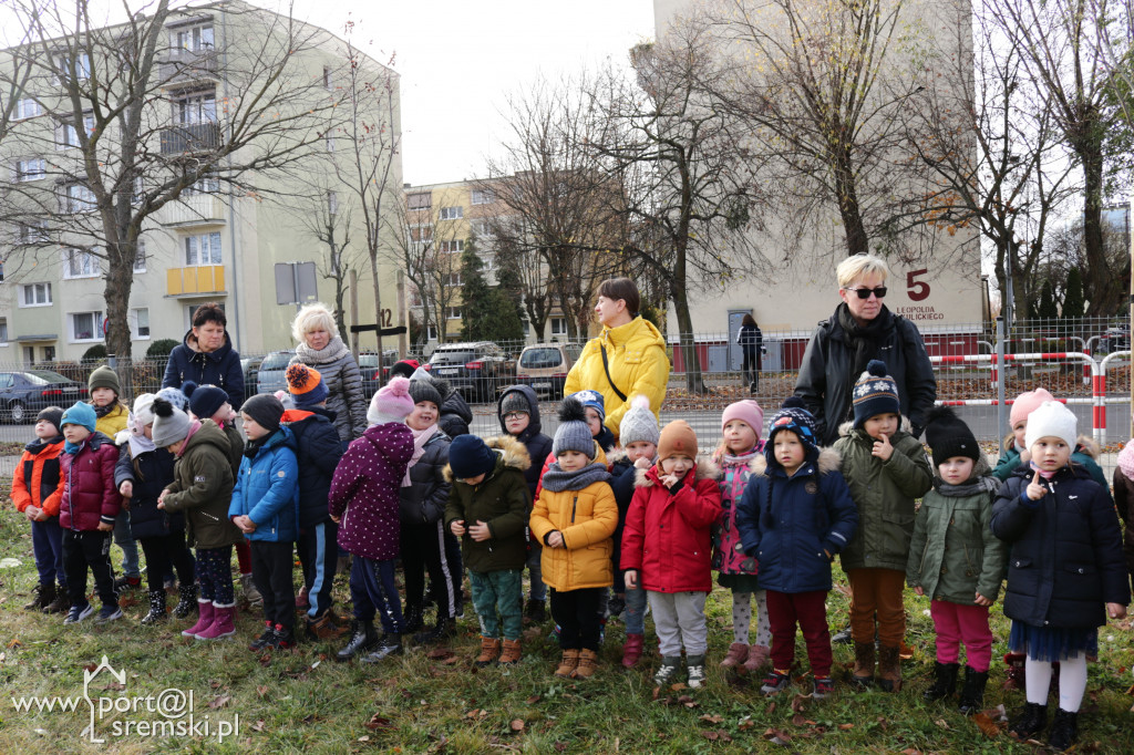 Odsłonięcie muralu w Śremie