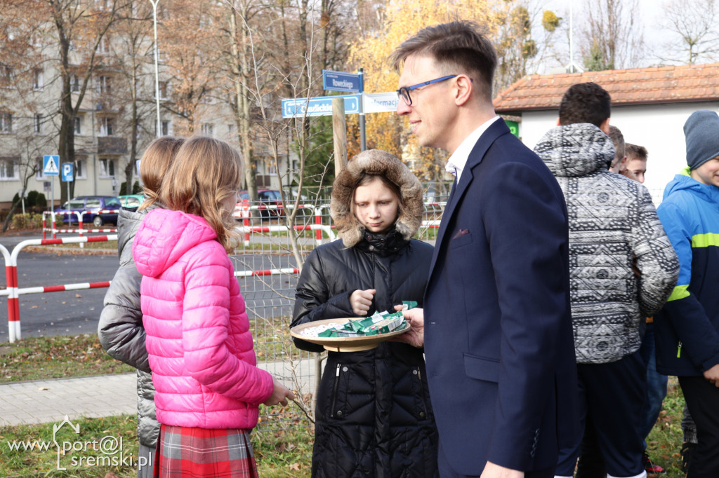 Odsłonięcie muralu w Śremie