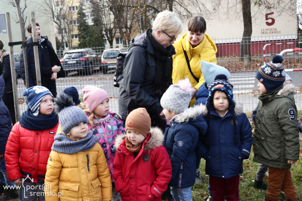 Odsłonięcie muralu w Śremie