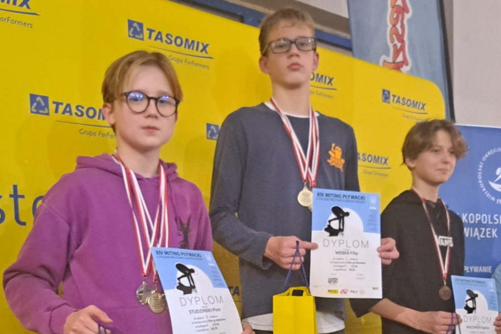 Klub Wodnik Śrem wrócił z Kalisza z 20 medalami!