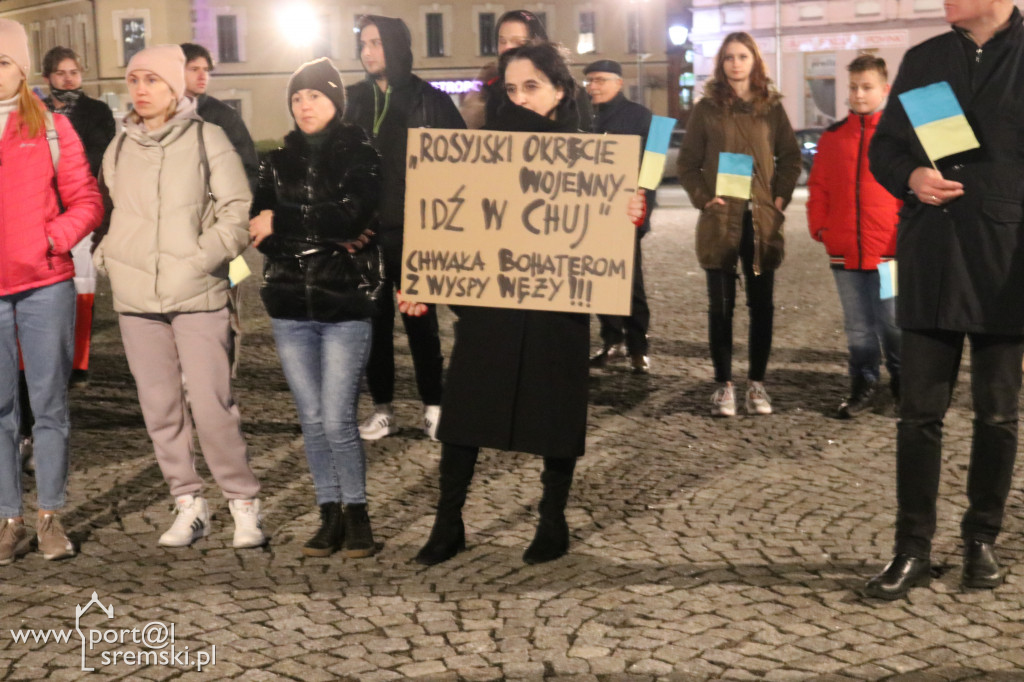 Śrem w obronie Ukrainy