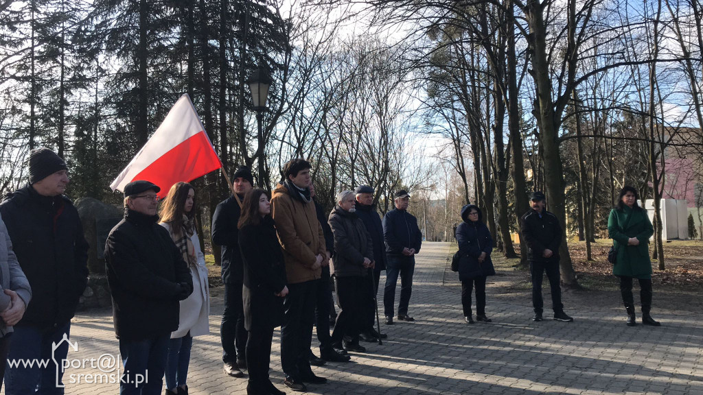 Patriotyczna uroczystość przy pomniku Witolda Pileckiego