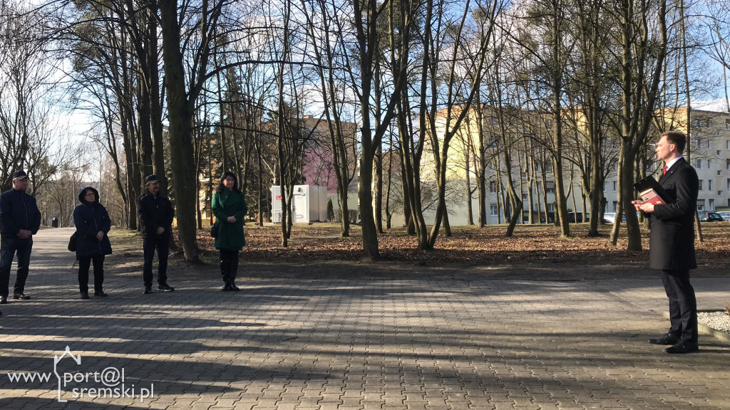 Patriotyczna uroczystość przy pomniku Witolda Pileckiego