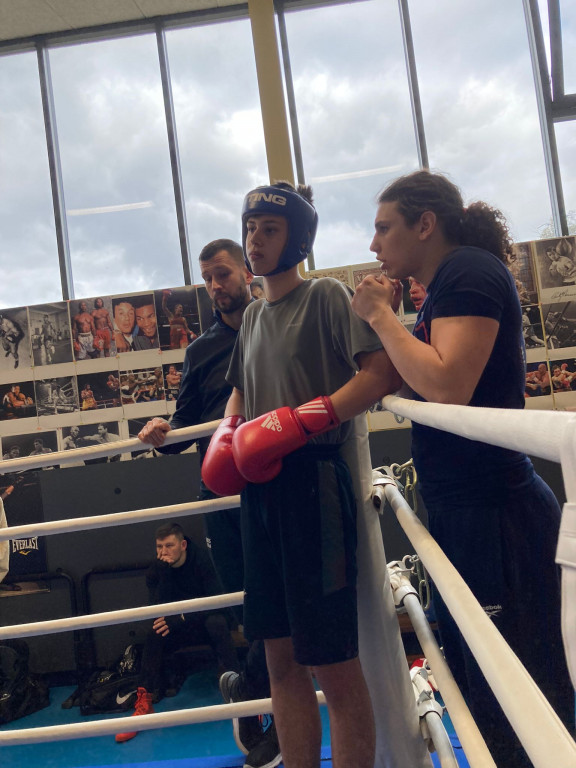 Śremscy bokserzy na sparingach w Poznaniu