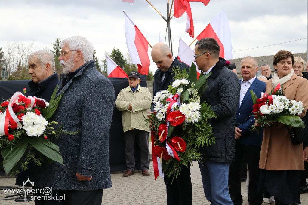 Odsłonięcie tablicy braci Skrzydlewskich