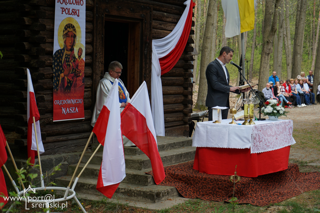 Uroczystości  w rąbińskim lesie