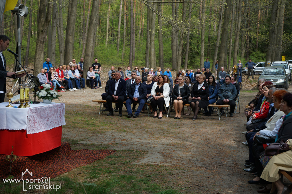 Uroczystości  w rąbińskim lesie