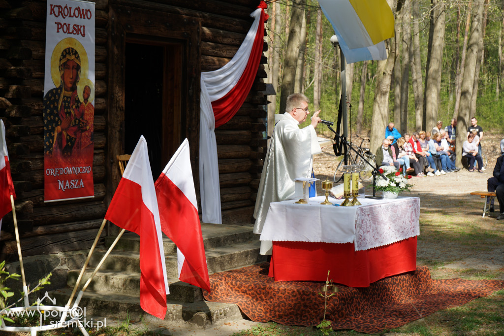 Uroczystości  w rąbińskim lesie