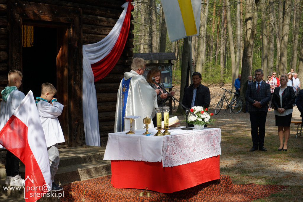 Uroczystości  w rąbińskim lesie