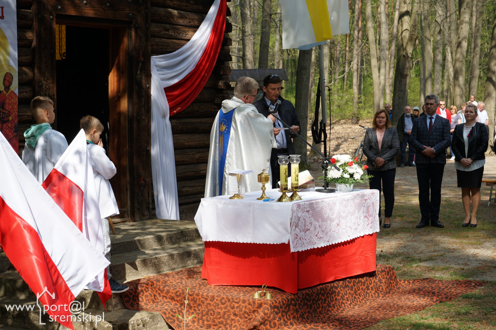 Uroczystości  w rąbińskim lesie