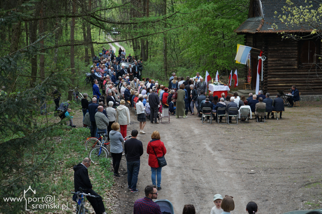 Uroczystości  w rąbińskim lesie