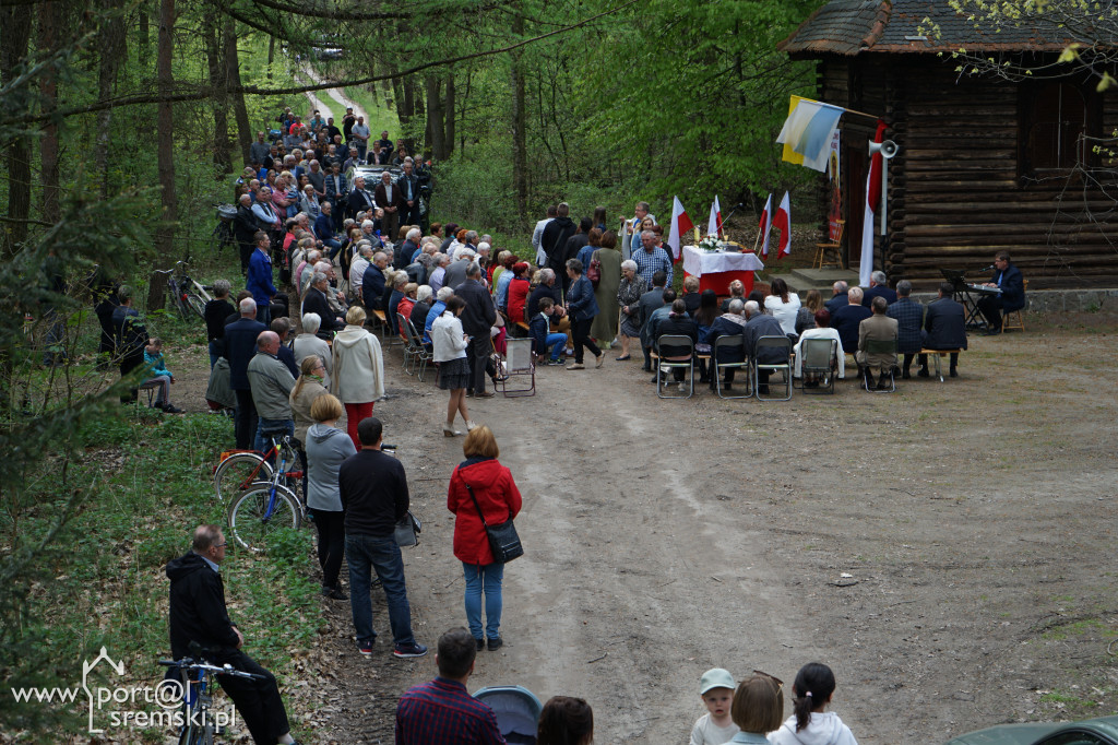 Uroczystości  w rąbińskim lesie