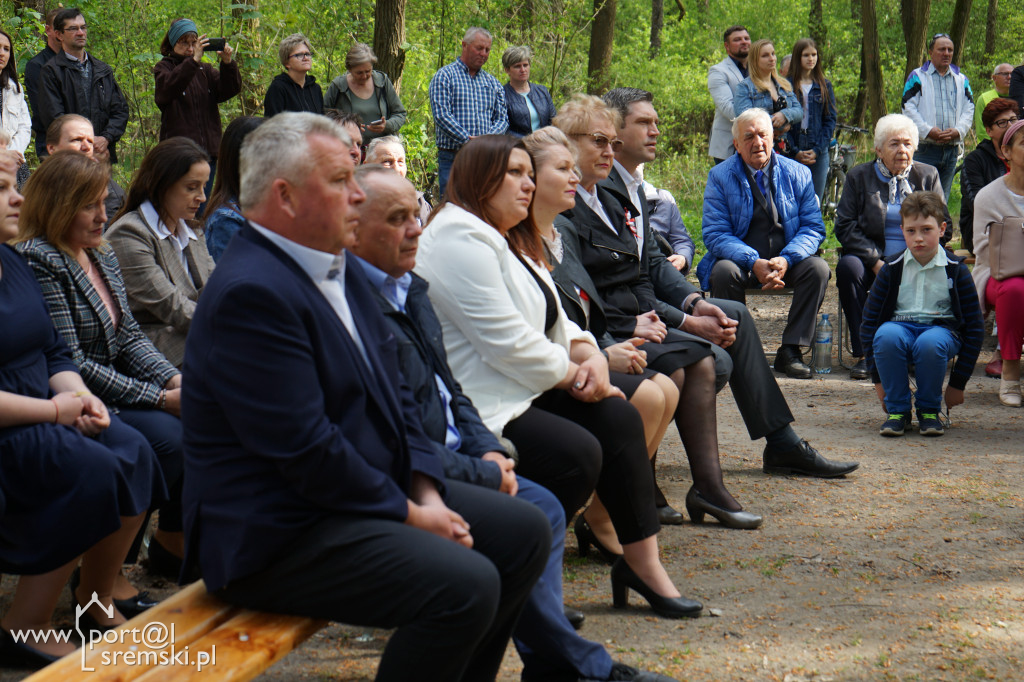 Uroczystości  w rąbińskim lesie
