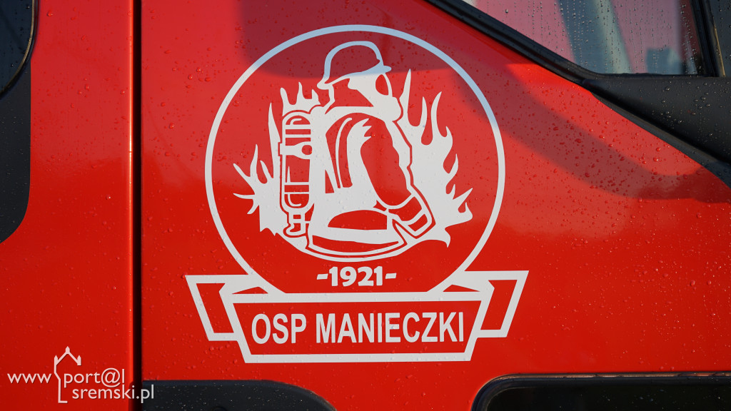 Nowy wóz bojowy dla OSP Manieczki