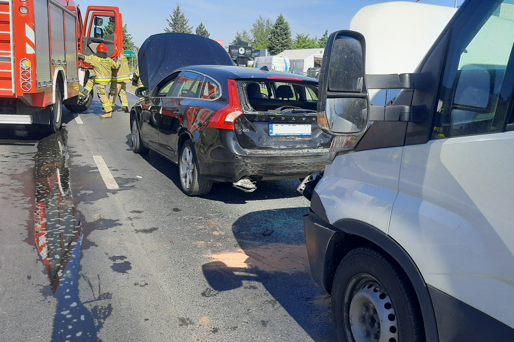 Wypadek DW 310 Śrem - Manieczki