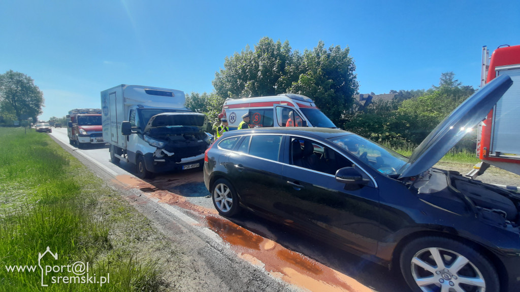 Wypadek DW 310 Śrem - Manieczki
