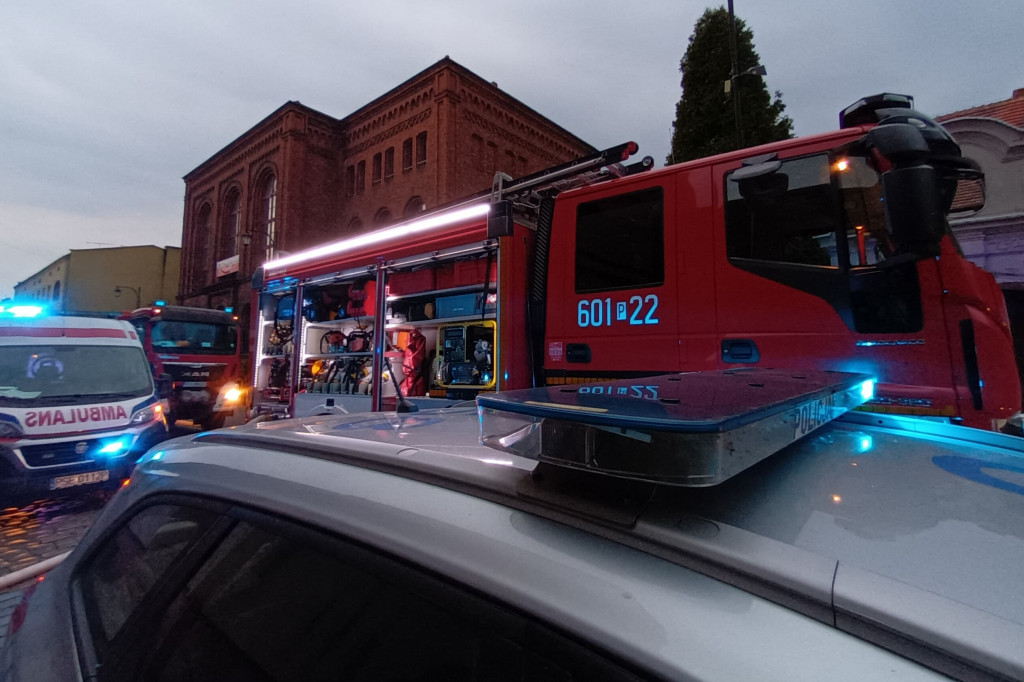 Zadymienie ul. Poznańska